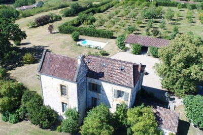 Exceptional restored manoir with swimming pool and 5.3ha