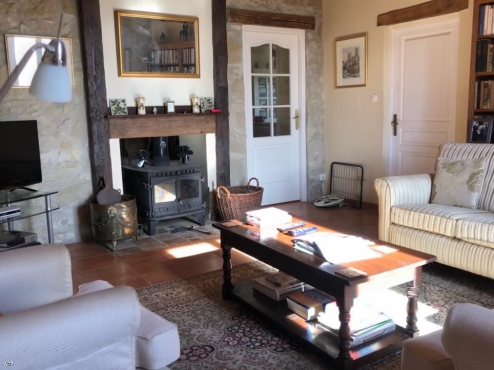 Restored farmhouse with established gite business, 2 swimming pools and 3.5ha