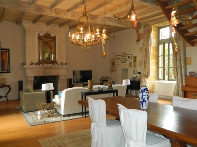 Exceptional restored manoir with swimming pool and 5.3ha